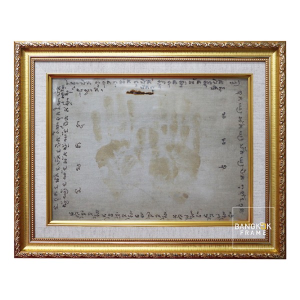 กรอบกล่องรอยมือเท้าเด็กของสะสมเด็ก-Shadow Box